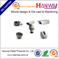 Custom CNC Machining Sand Blasting Cctv Housing Parts Aluminum Die Cast Camera Accessories